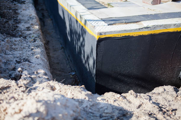 Professional Waterproofing technician working in Boyce, VA